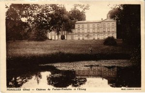 CPA Noailles - Chateau de Parisis-Fontaine et l'Etang (1032946)