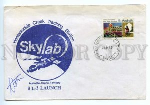 494657 AUSTRALIA 1973 Skylab Honeysukle Creek Station SL Launch signature SPACE