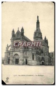 Postcard Old Ste Anne D Auray Basilica