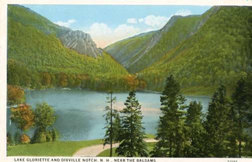 NH - Dixville Notch, Lake Gloriette Near The Balsams