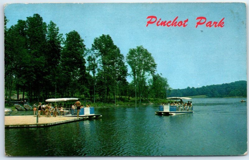 Sightseeing boats, Cabin Branch Creek, Gifford Pinchot State Park - Pennsylvania 