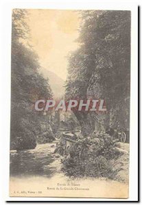 Old Postcard Entree Desert Road of the Grande Chartreuse