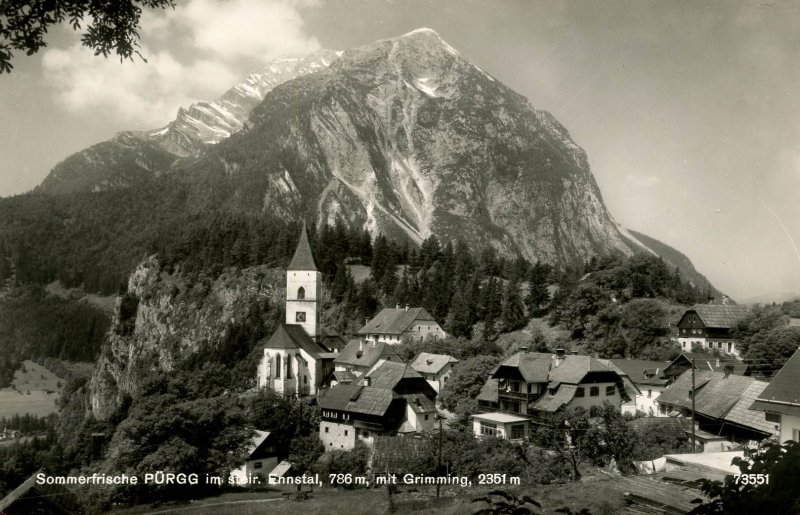 Austria - Purgg. Sommerfrische     RPPC