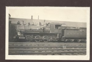 RPPC SPRINGFIELD MASSACHUSETTS NYNH&H RAILROAD TRAIN REAL PHOTO POSTCARD