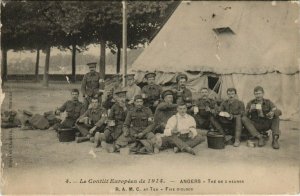 CPA Le Contlit Européen de 1914-Angers-The de 5 Heures (127658)