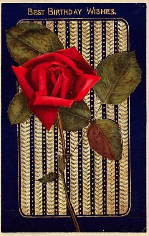 Red Rose Best Birthday Wishes Red Rose Best Birthday Wishes