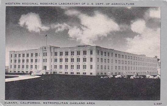 California Albany Western Regional Research Laboratory U S Dept of Agriculture