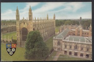 Cambridgeshire Postcard - King's College Chapel, Cambridge   RS496