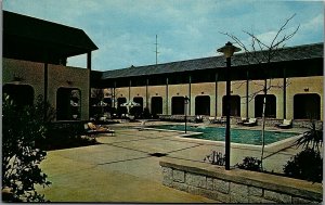 VINTAGE ATLANTA GA SHERATON EMORY INN POOLSIDE PHOTOCHROME POSTCARD 34-240