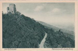 Germany Der Kyffhaeuser Turmruine der oberen Burg