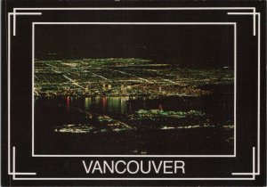 Canada Postcard - Vancouver, Night View From Grouse Mountain RR18132