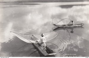 RP: Lago De Patzcuaro , Mexico , 1930-40s ; Fishermen