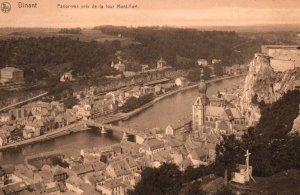 Panorama pris de la tou Mont-Fort,Dinant,Belgium BIN