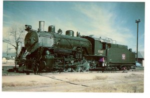 Colorado & Southern Railway Train, Cheyenne, Wyoming,1958