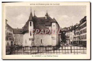 Old Postcard Annecy Old Prisons