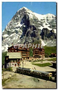 Modern Postcard Kleine Scheidegg mit Eiget