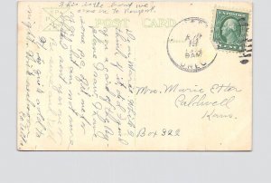 PPC POSTCARD OREGON STEAMER NEWPORT 