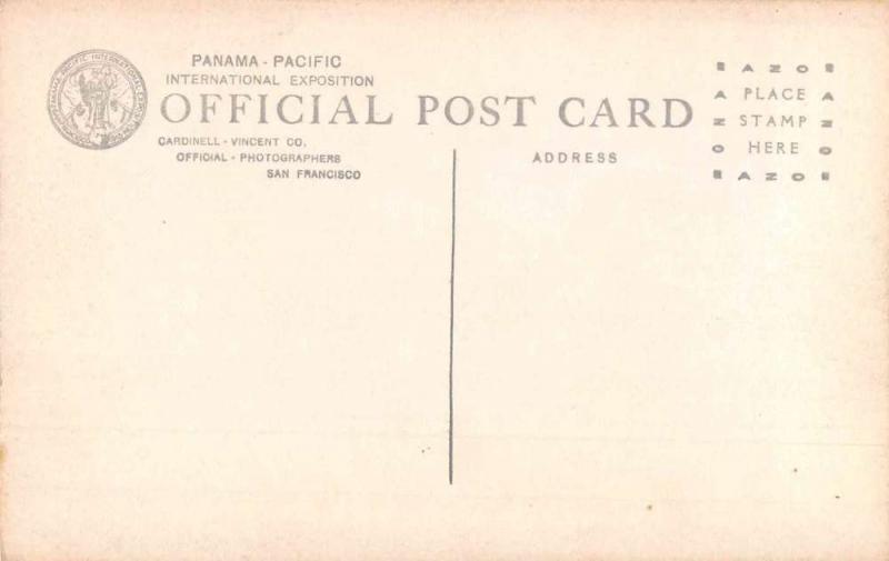 Panama Pacific Expo West Virginia Building Real Photo Vintage Postcard JA4742525