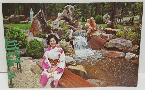 Birmingham Botanical Gardens Japanese Birmingham Alabama Vintage Postcard