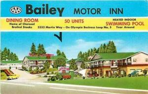 WA, Olympia, Washington, Bailey Motor Inn, MWM Company 16,201F