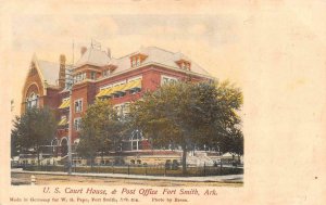 FORT SMITH, AR Arkansas  COURT HOUSE & POST OFFICE  Courthouse  c1920's Postcard