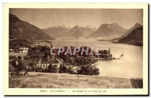 Old Postcard Lake Annecy Talloires And The Fond Du Lac