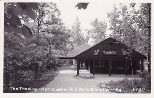 The Trading Post Cumberland Falls State Park Kentucky Real Photo