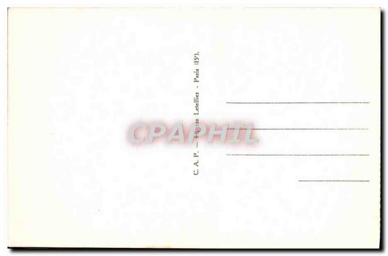 Old Postcard Auch Place Salinis And Basin