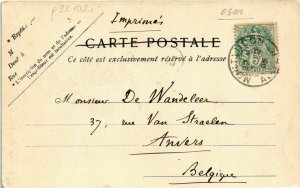 CPA Montlucon Porte et Rue Doyenné (992102)