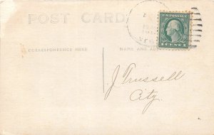 J7/ York? Nebraska RPPC Postcard c1910 Church Building Construction 82