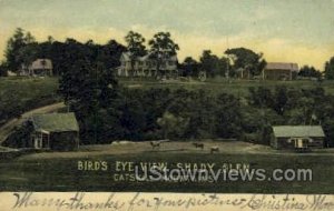 Bird's Eye View Shady Glen in Catskill Mountains, New York