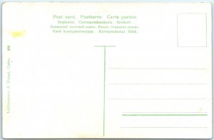 c1910s Suez, Egypt Boat Building Fabrication Construction Harbor Scene PC A338