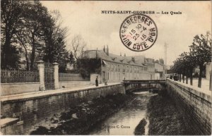 CPA NUITS-St-GEORGES - Les Quais (121452)