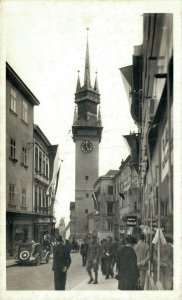 Czech Republic Znojmo Radnice s Věží RPPC 06.94