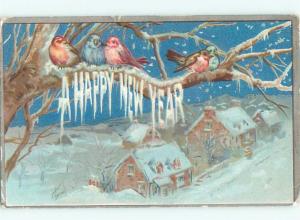 Pre-Linen New Year BEAUTIFUL BIRDS AB2346
