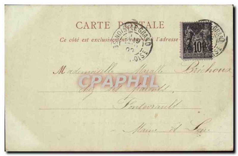 Old Postcard Versailles Grandes Eaux Basin of Neptune