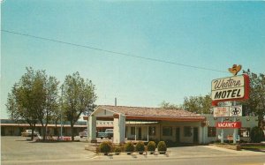 Holbrook Arizona Western Motel Route 66 Petley 1960s Postcard Roadside 12482