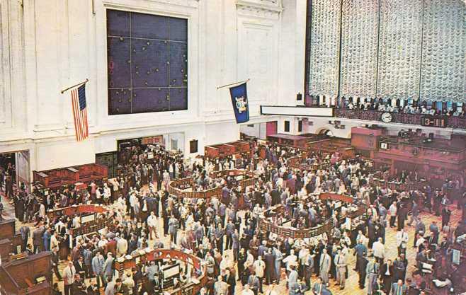 The New York Stock Exchange The Nation's Market Place - New York City - pm 1959