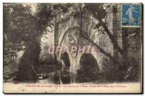Old Postcard Vendeuvre on Barse Barse The sources of the tributary of the Sei...