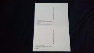 Post Office PHQ Stamp Cards 900th Anniversary Of The Doomsday Book With stamps