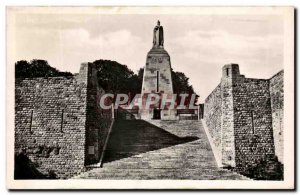 Old Postcard Verdun Monument in La Victoire and Jean Leon Chesnay Boncher Army