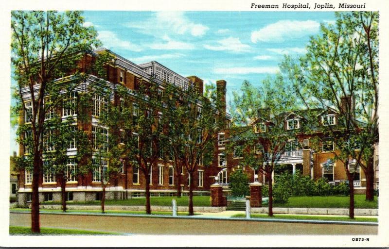 Missouri Joplin Freeman Hospital Curteich