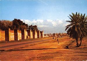 BR49840 le lond des remparts Marrakech      Morocco