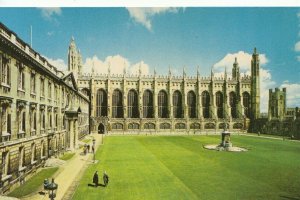 Cambridgeshire Postcard - King's College - Chapel and Gibbs' Building - TZ10699