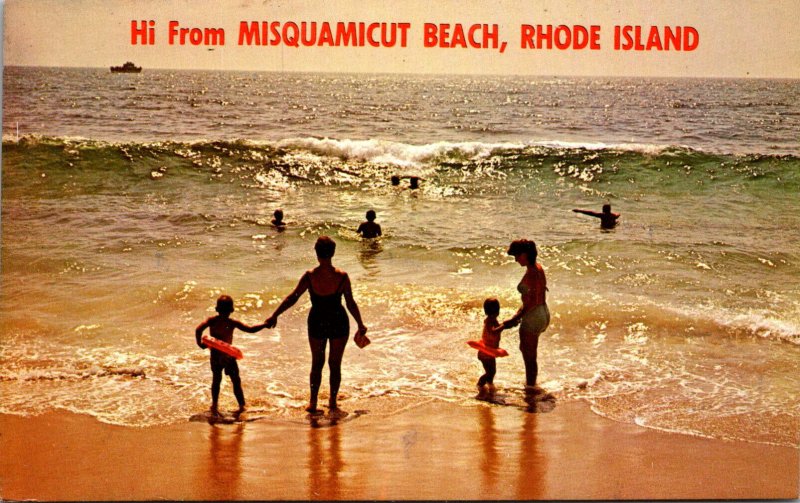 Rhode Island Hi From Misquamicut Beach