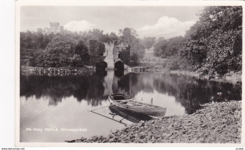 RP: Wray Castle , WINDERMERE , UK , 1910s