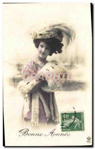 Old Postcard Fantaisie Fur