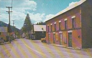 California Sierra City Main Street Scene