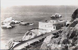 Cliff House and Seal Rocks San Francisco California RPPC C074