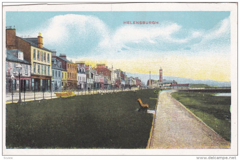 HELENSBURGH, Scotland, PU-1906; View Of Helensburgh